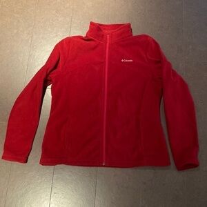 Columbia fleece jacket size XL